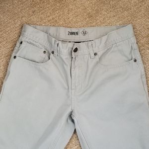 21 MEN JEANS SIZE 32 WAIST GRAY